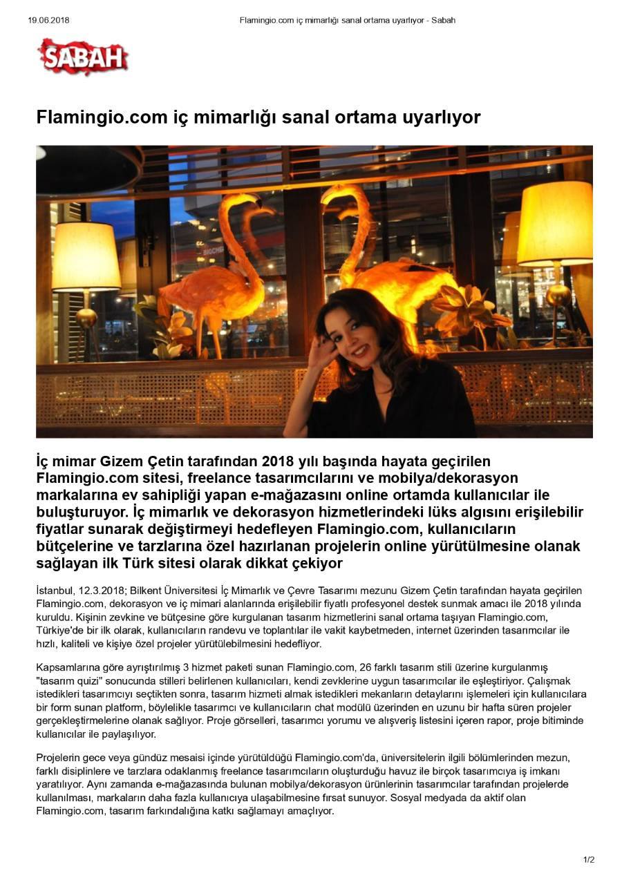Sabah bulletin, full article on Flamingio.com