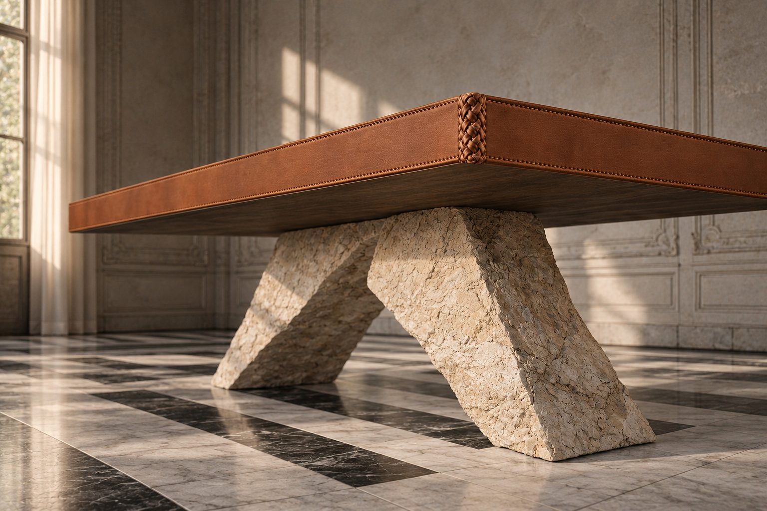 The Ruin Table, corner detail